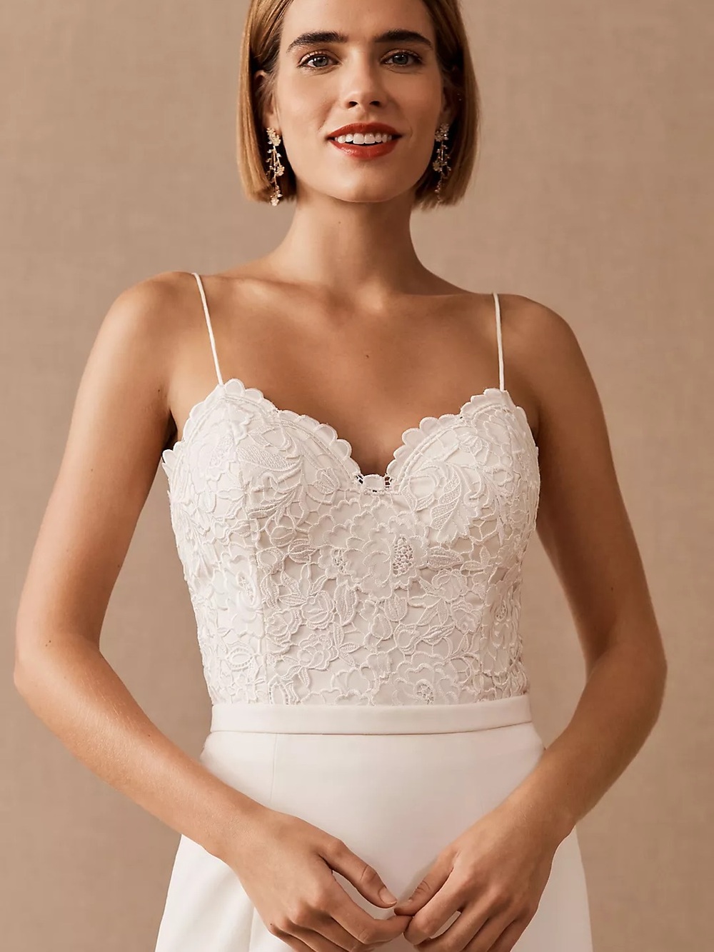 Catherine Deane Havana Lace Corset Bridal Top